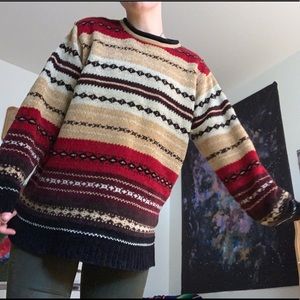Vintage Patterned Sweater